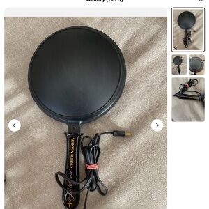 Vintage Farberware Automatic Electric Crepe Maker "BATTERS UP"